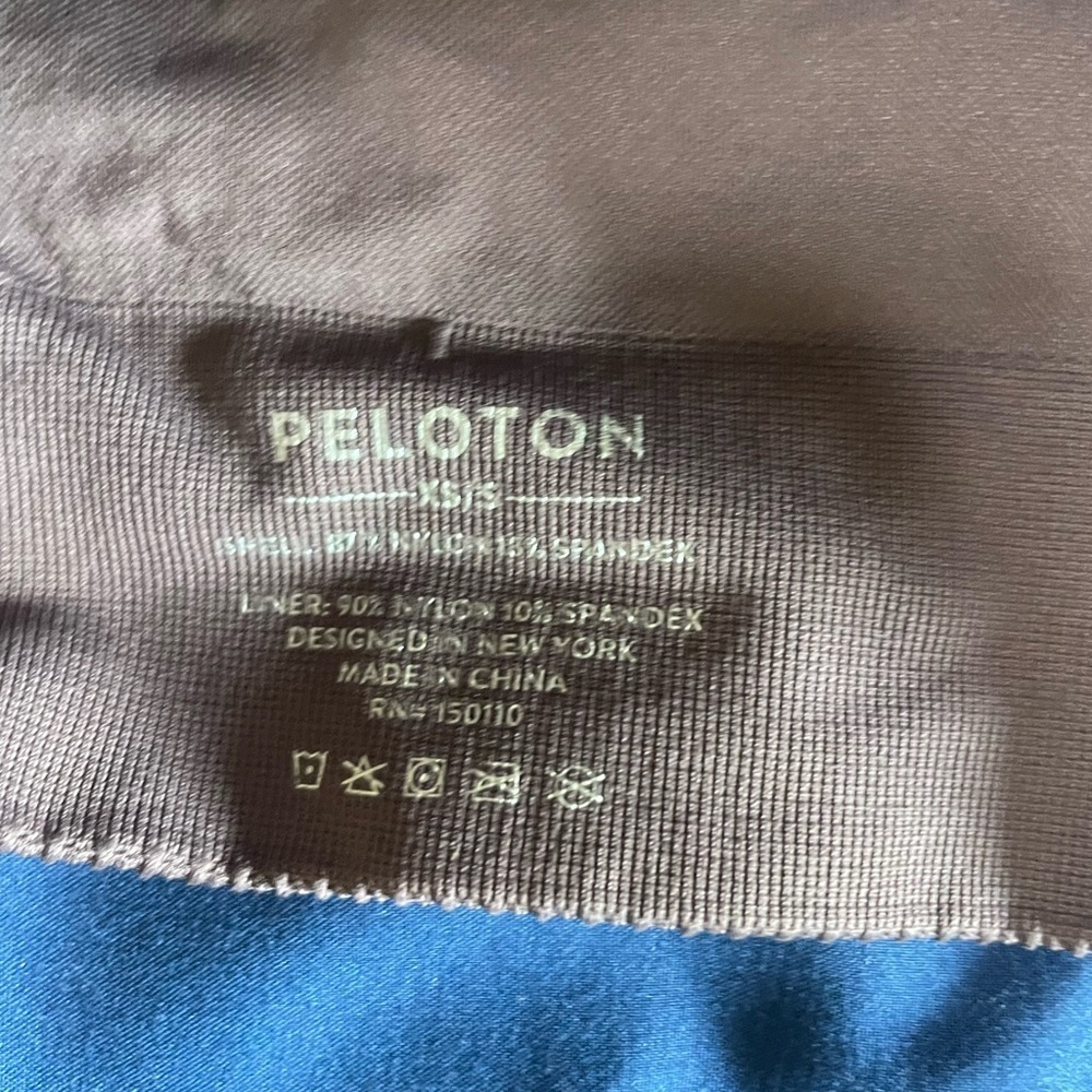 Peloton Seamless Square Neck Bra  Size XS/S Brown Activewear Gym Running - Picture 4 of 9